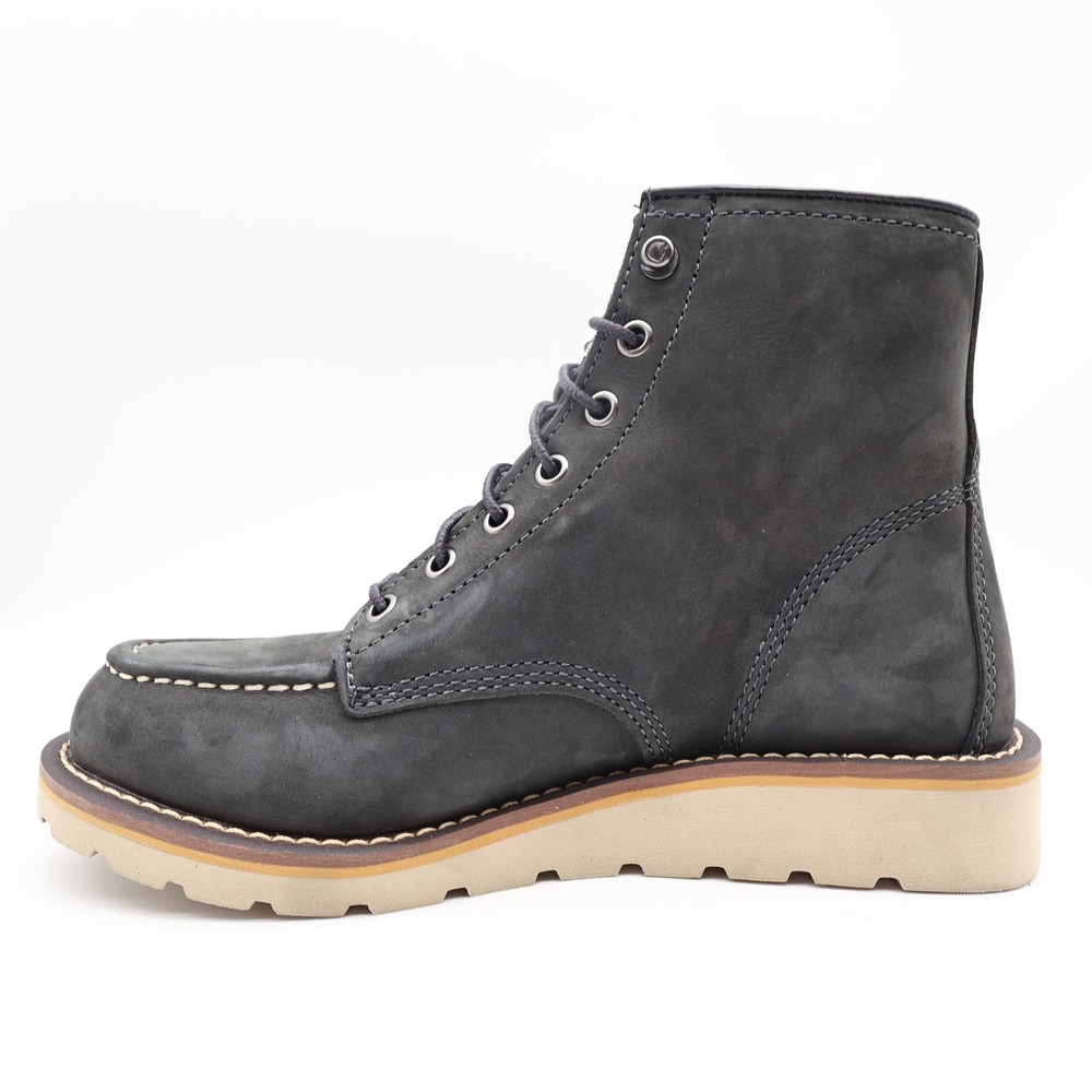 Carhartt Moc Toe Wedge Boot Womens 7.5 Black Leather Work Boots FW6027-W NWT - Picture 14 of 16